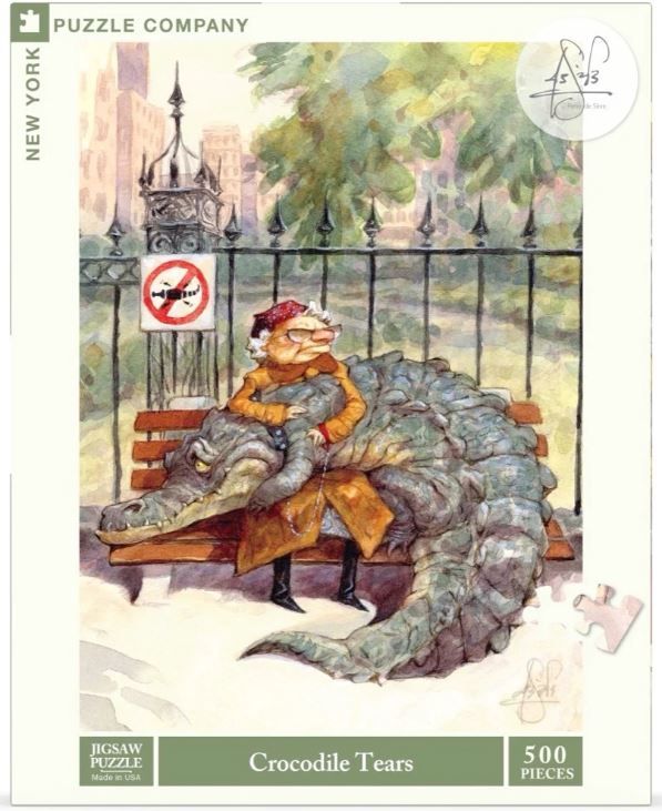 New Yorker Puzzle 500 Piece Crocodile Tears