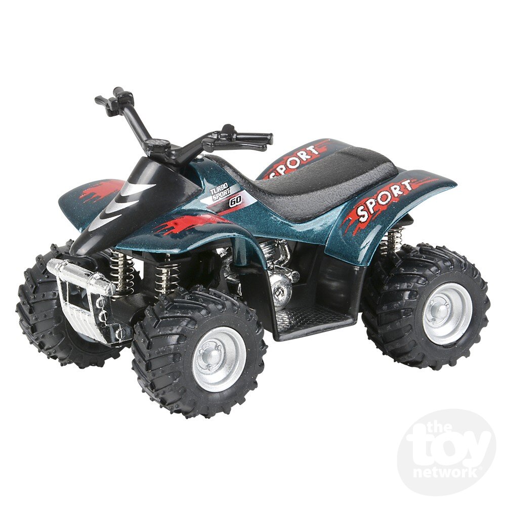 Diecast Pullback - ATV Smart Sport - 3.75" - Sold Individually