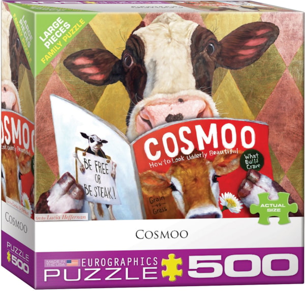 Eurographic Puzzle Family 500 Oversized Pieces Cosmoo
