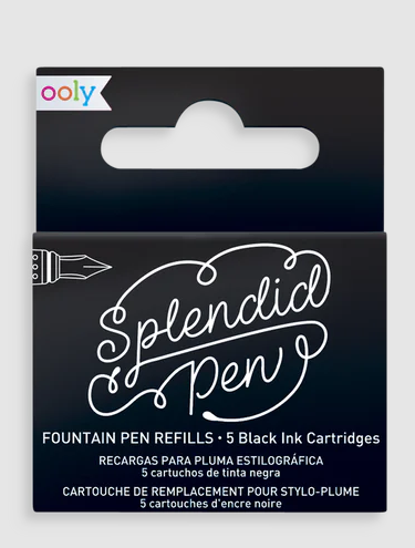 Splendid Fountain Pen Refills Black