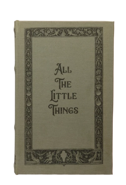 Book Storage Box Large "All the Little Things"