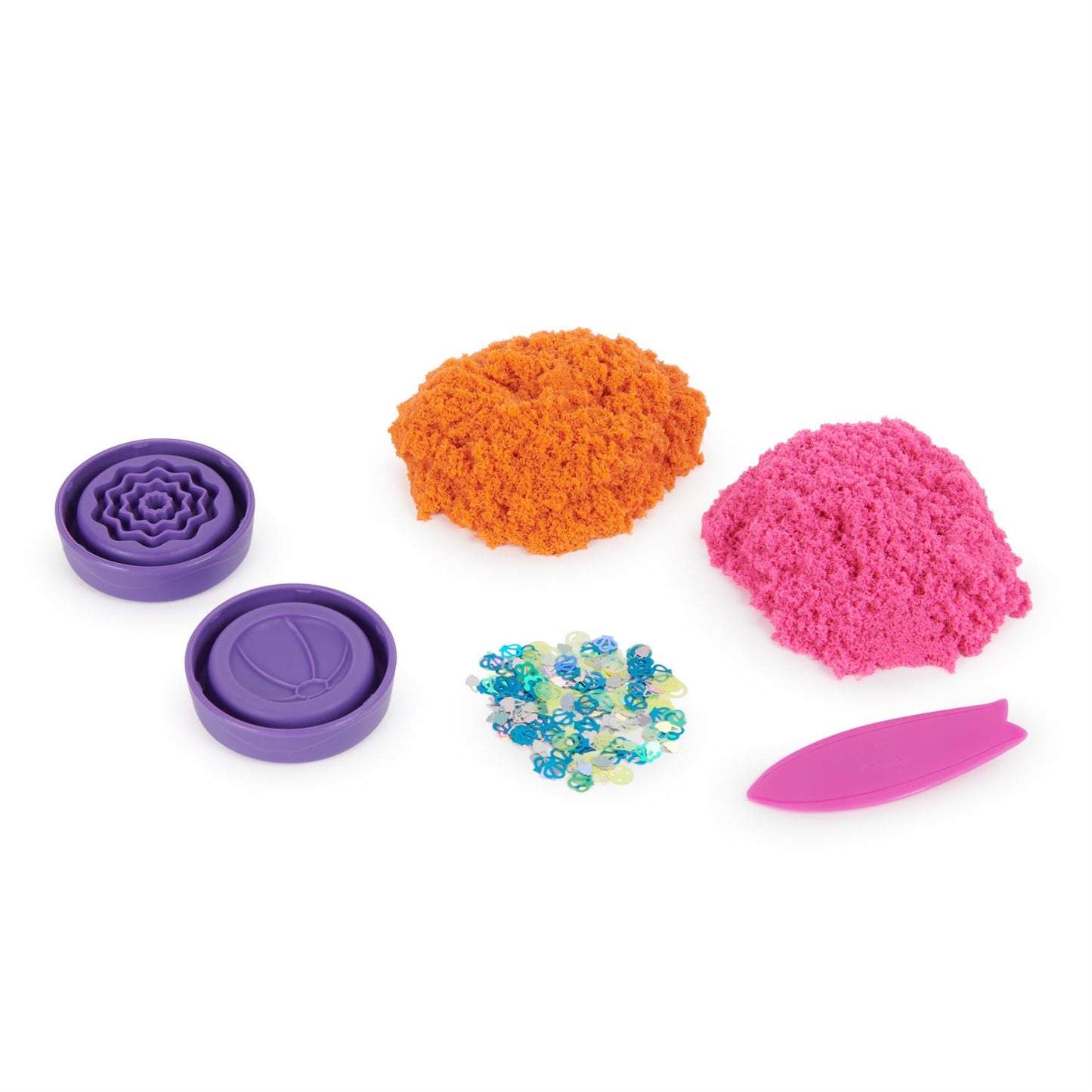 Kinetic Sand Flowfetti Play Sand With Glitter Mix-Ins 4oz