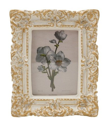 Frame Tabletop Resin Baroque 3 Styles 3.5" - 5"h (Sold Individually)