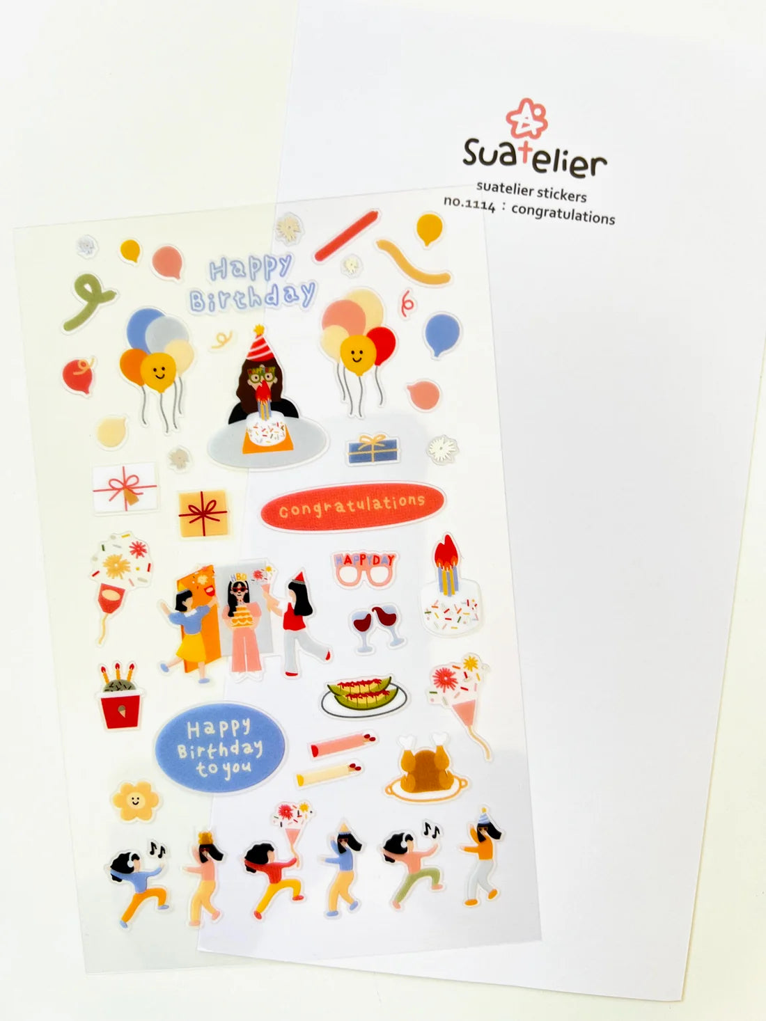 Stickers Birthday Congratulations