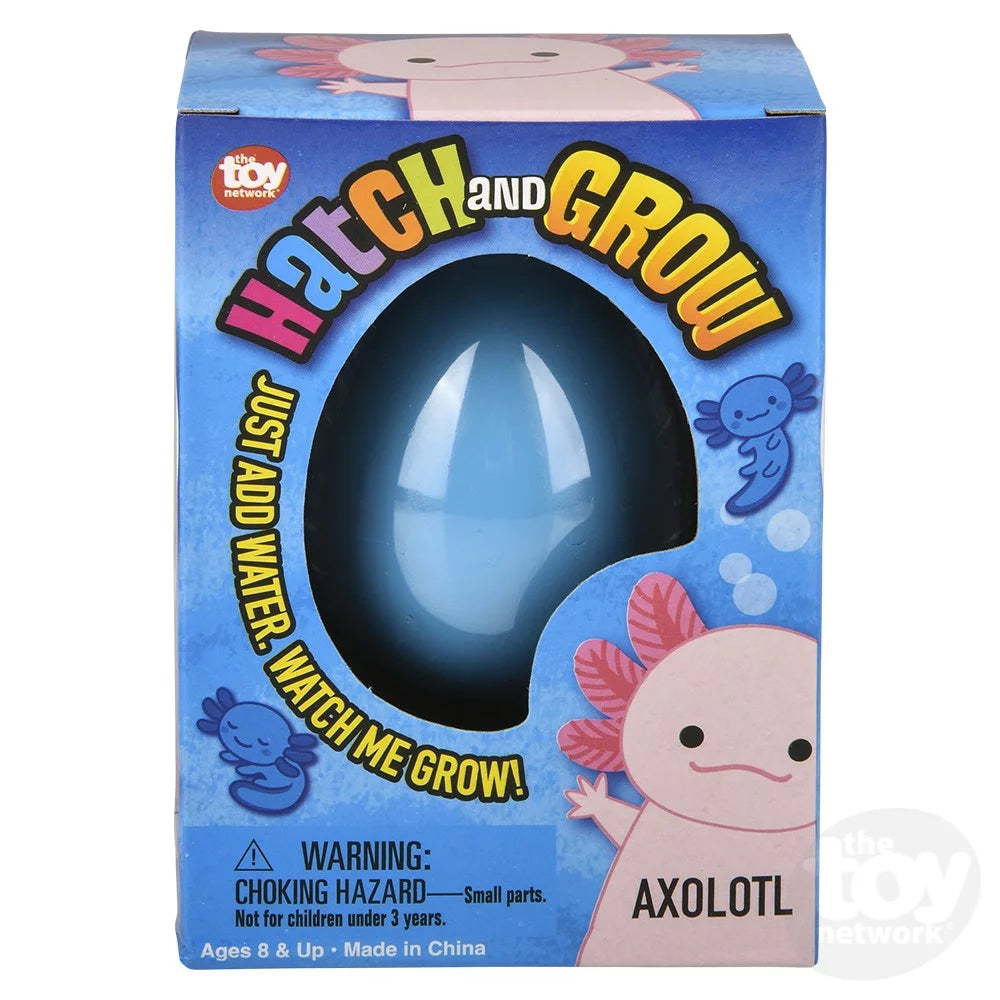 Hatch & Grow Egg Axolotl 2.5" (Sold Individually)
