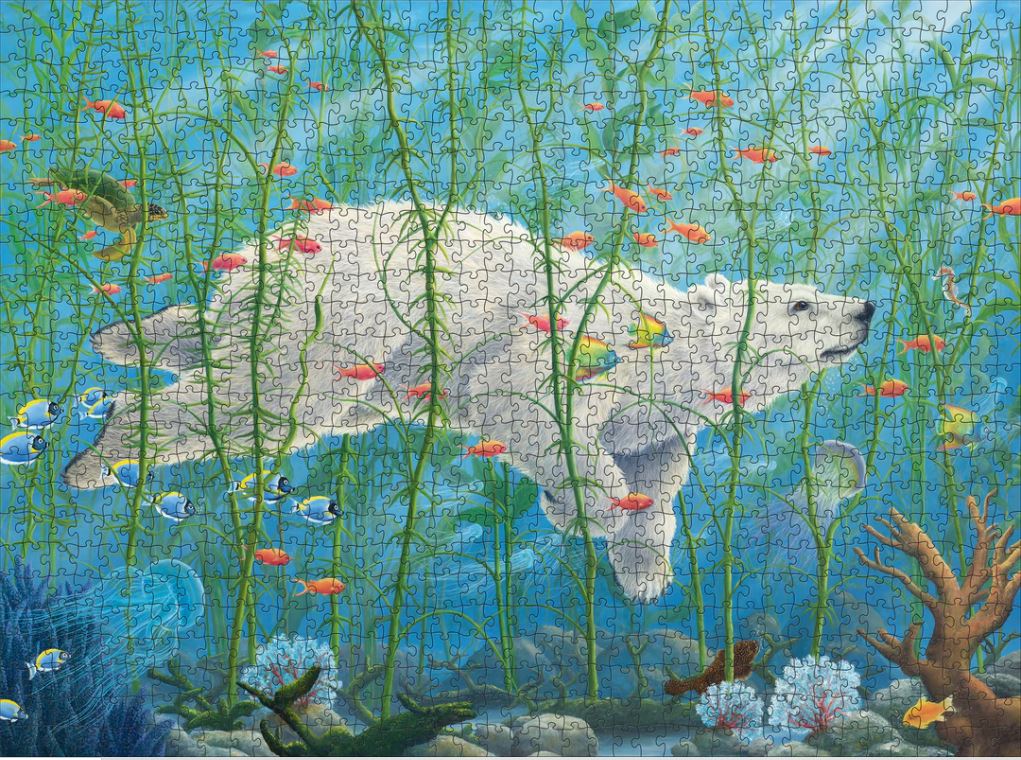 Puzzle 1000 Piece - Robert Bissell - The Buffalo