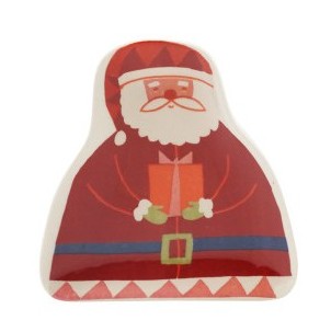 Dish - Stoneware - Iconic Christmas Symbols