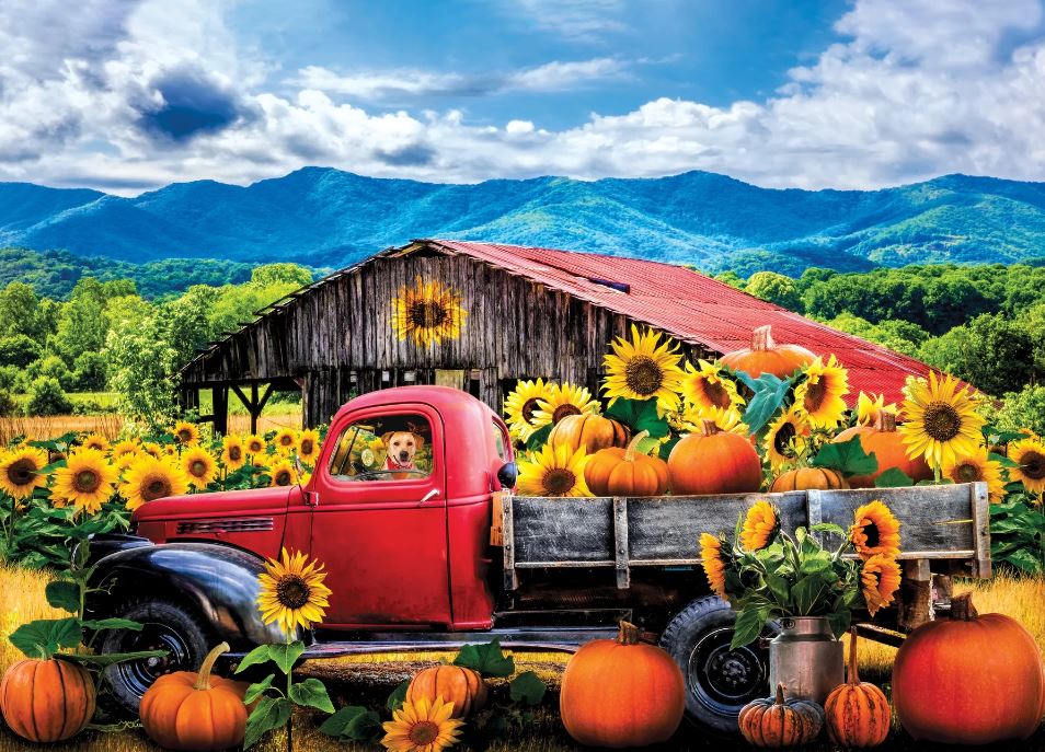 Puzzle 1000 Piece Sunflower Farm