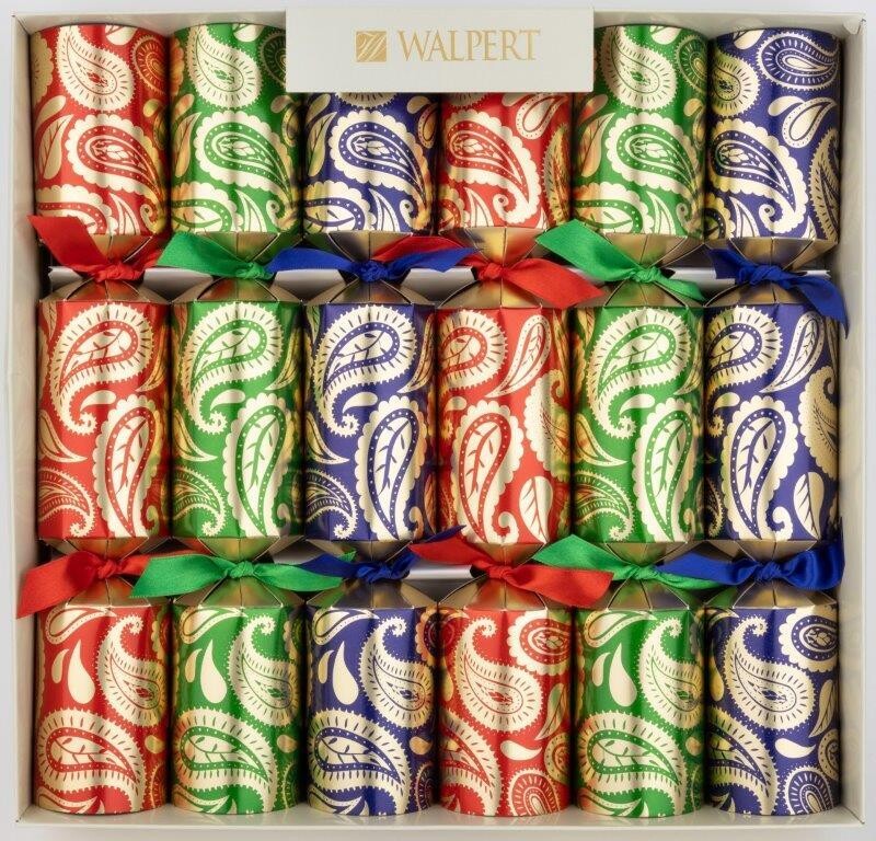 Holiday Crackers - Paisley Christmas