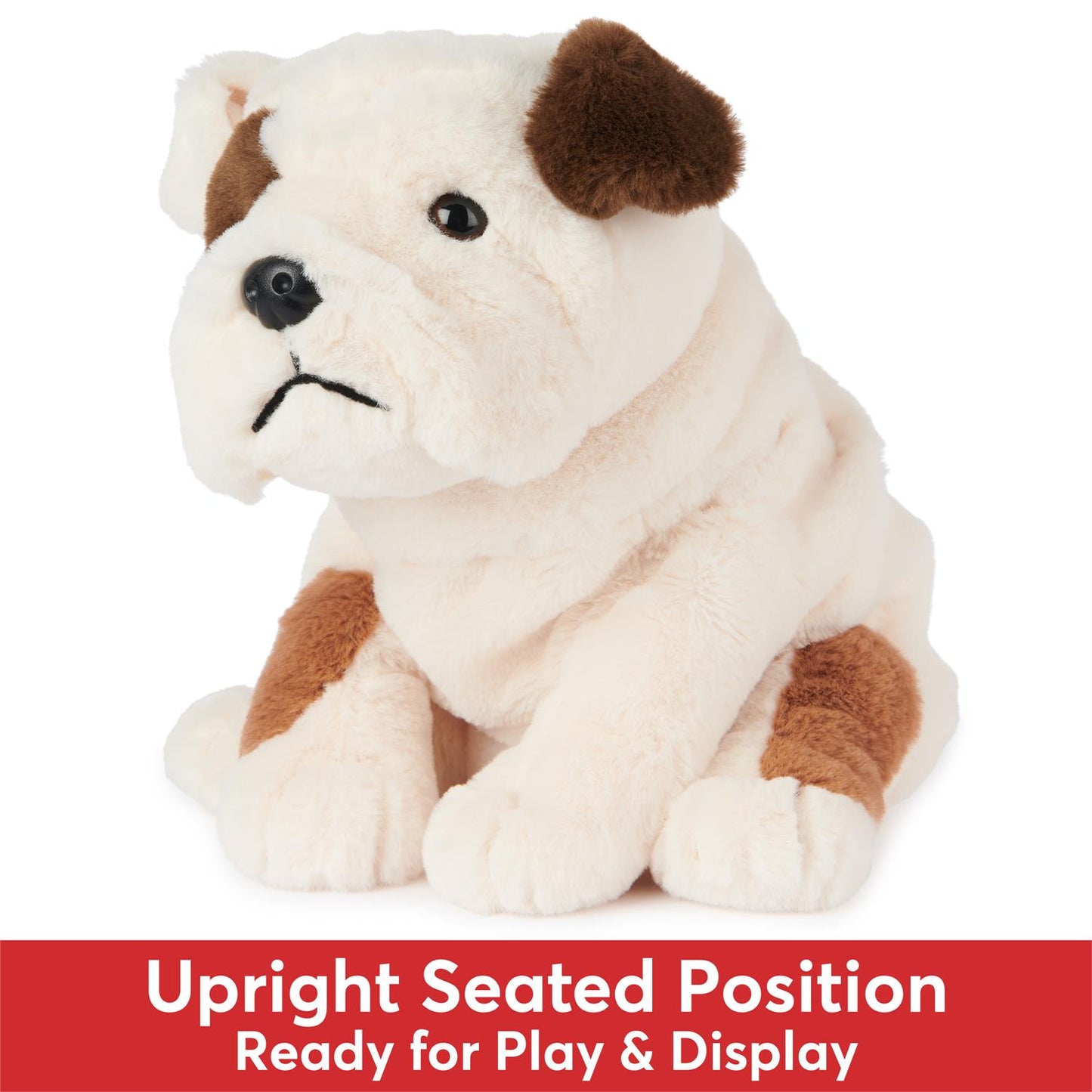 Plush Cat & Dog Collection Bulldog Toast 10"
