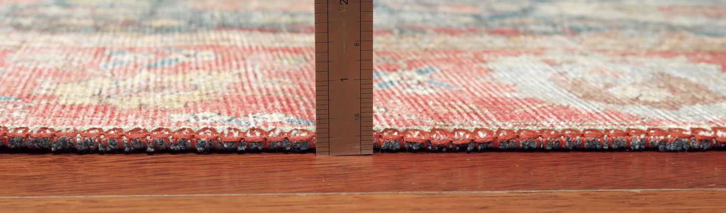 London Luna Navy Washable Rug Runner 2'6" x 7'6"