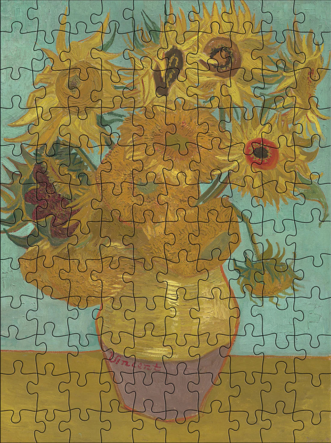 Jigsaw Puzzle Mini - 120 Piece - 4 Image Set - Vincent Van Gogh