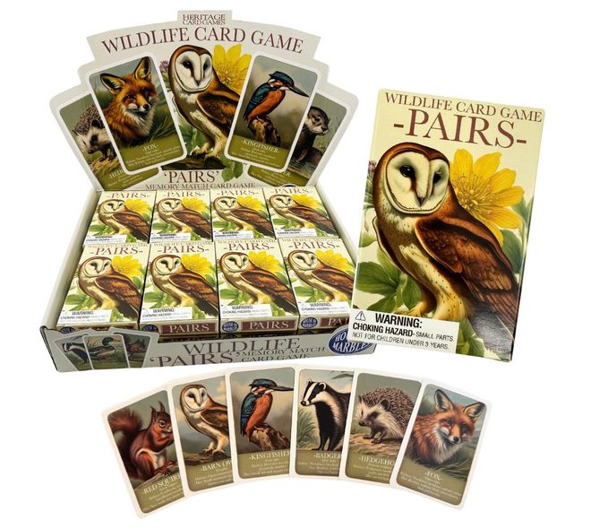 Card Game Wildlife Pairs