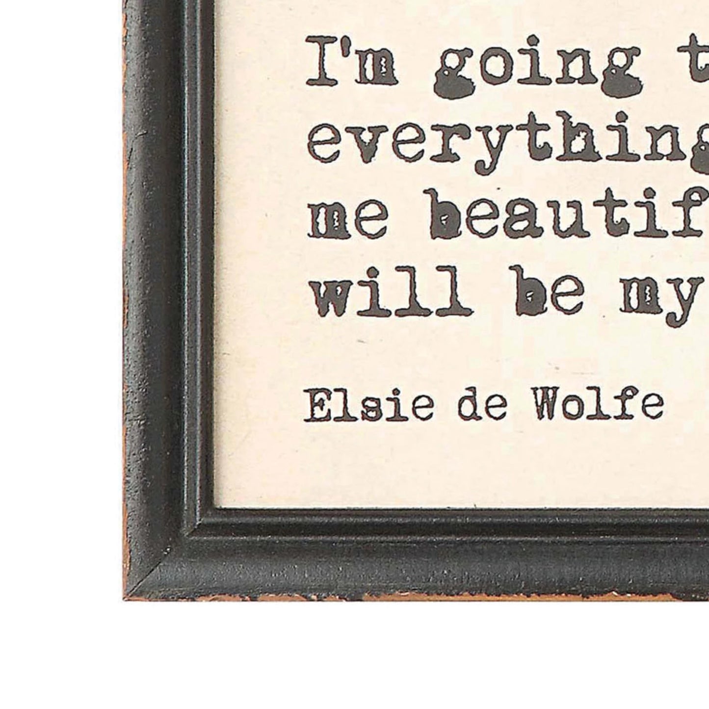 Wall Décor Wood Framed Sayings