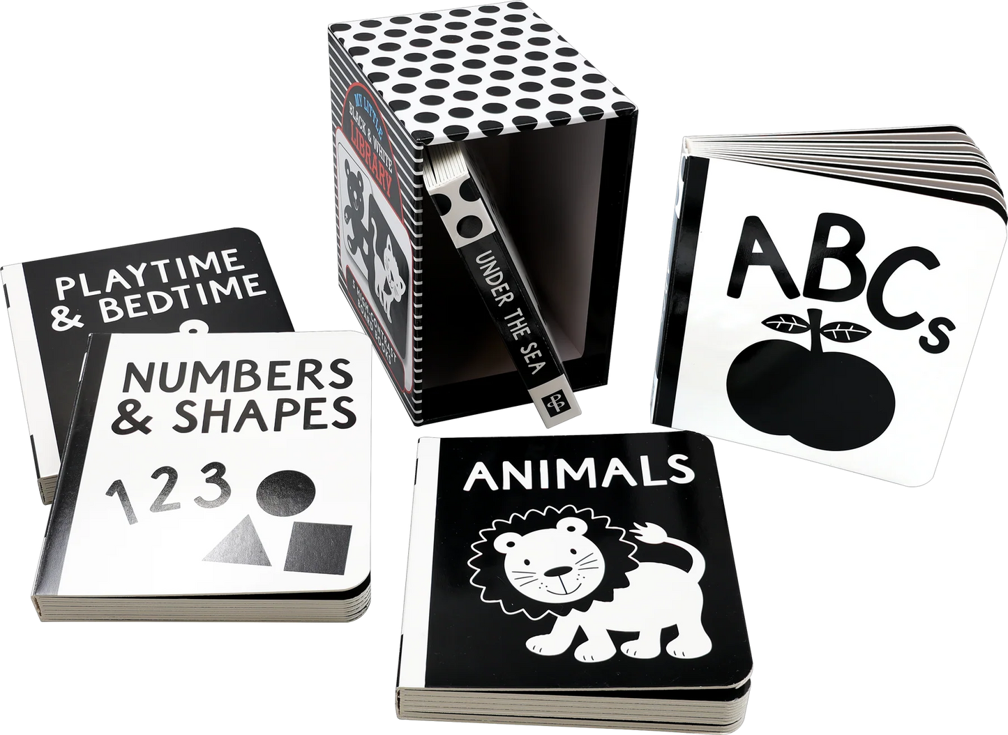 My Little Black & White Board Book Library