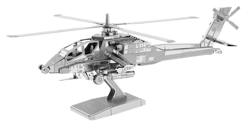 Metal Model Kit Aviation Helicopter Boeing AH-64 Apache