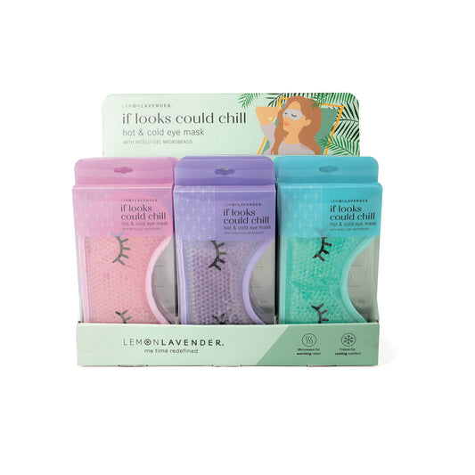 Lemon Lavender - Gel Eye Mask - Assorted Colors (Sold Individually)