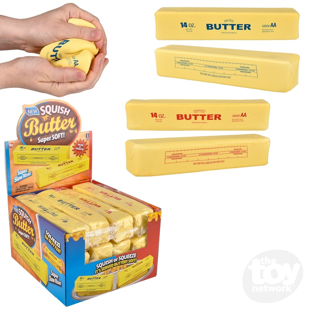 Squish Slow Rise Butter 9.5" (Sold Individually)
