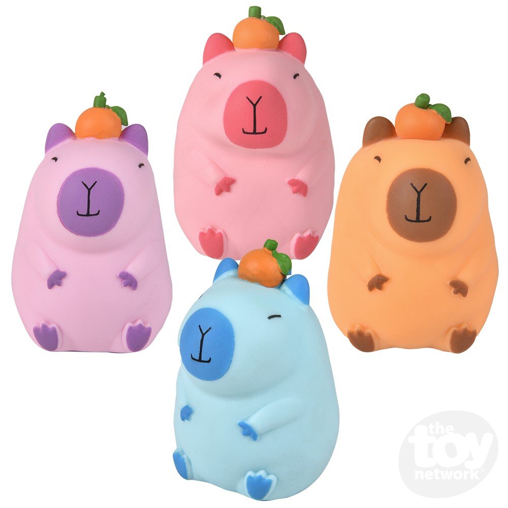 Stretchy Sand Capybara 3" (Sold Individually)