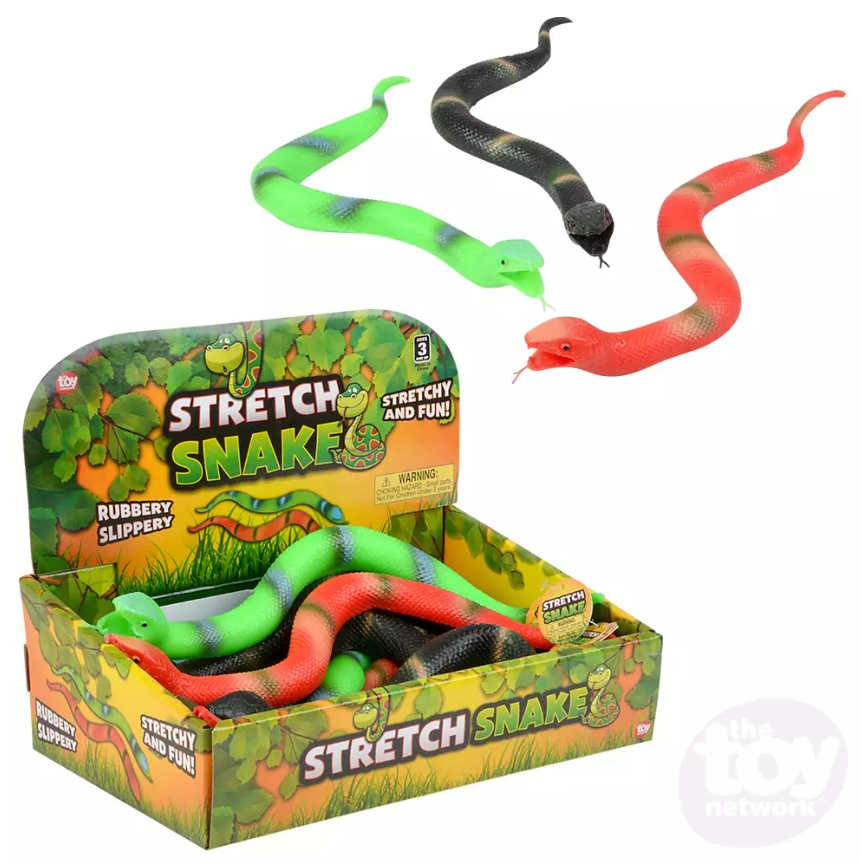 Stretchy Snake 15" - Sold Individually