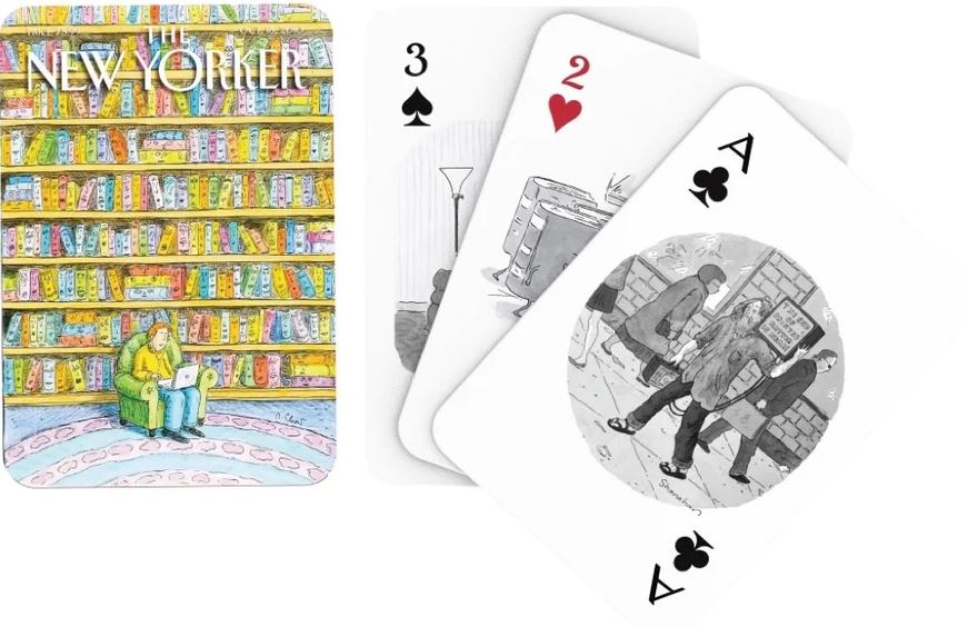 Playing Cards New Yorker Book Lovers