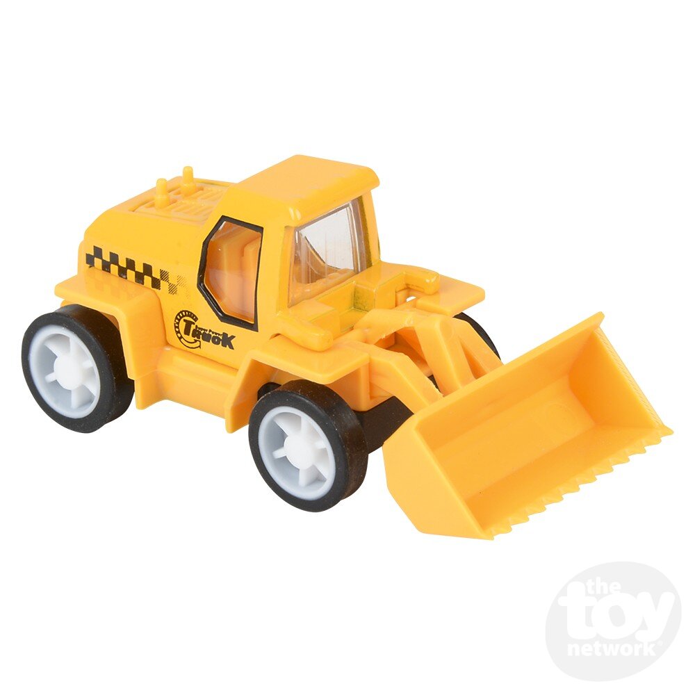 Diecast Pullback - Mini - Construction Vehicles - 2.5" - Sold Individually