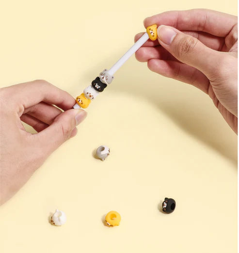 Gel Pen Retractable Cat Stack (Sold Individually)