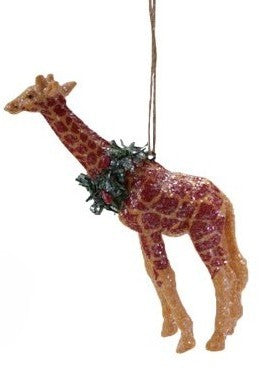 Ornament - Plastic Safari Animal - 2.5" - 5.25"h