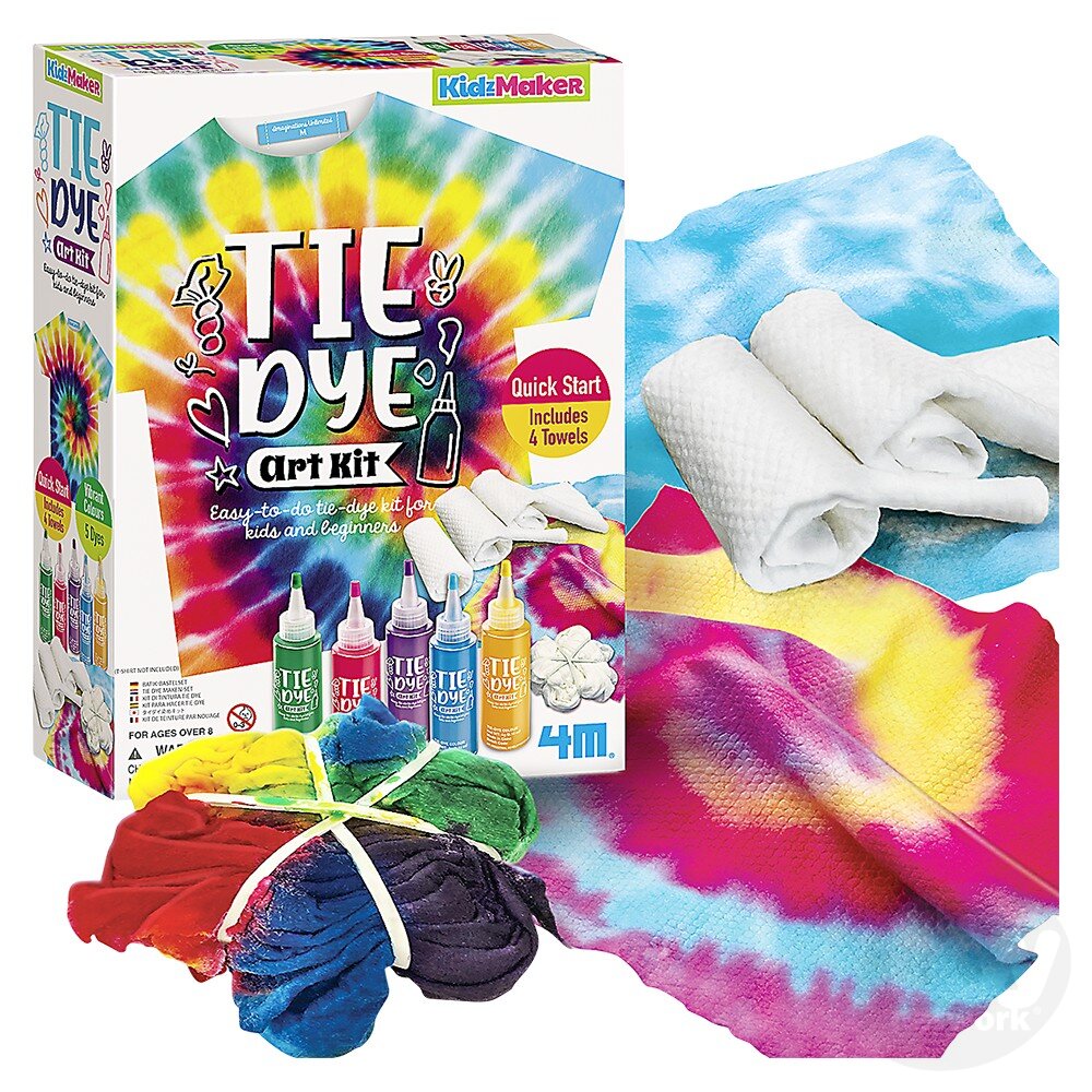 4M KidzMaker Tie Dye Art Kit