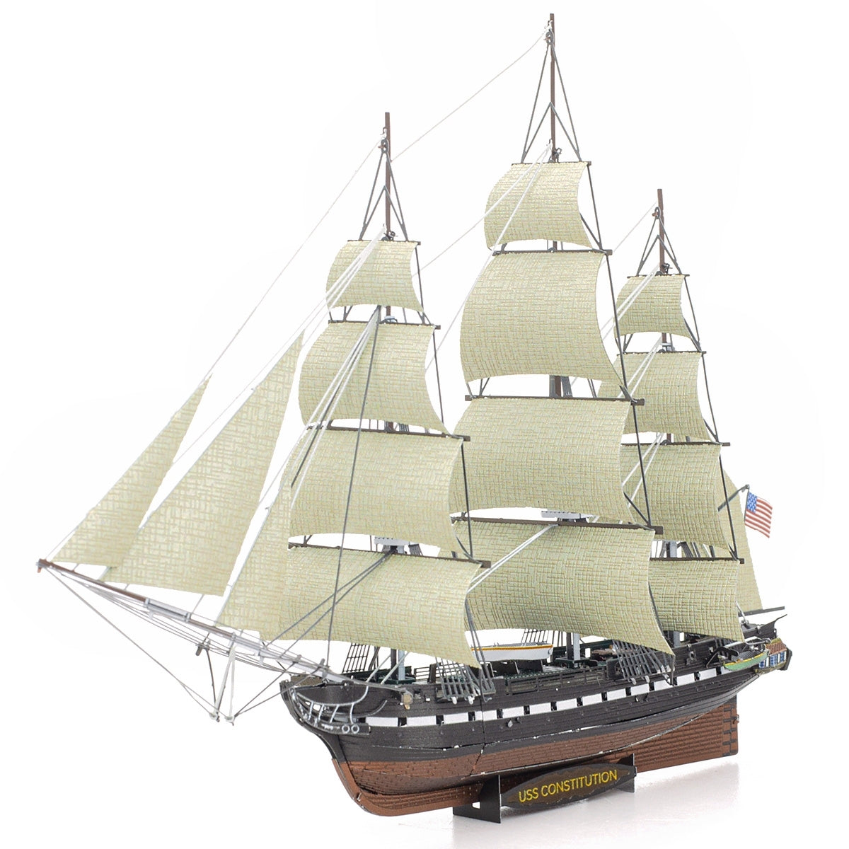 Premium Series Metal Model Kit USS Constitution