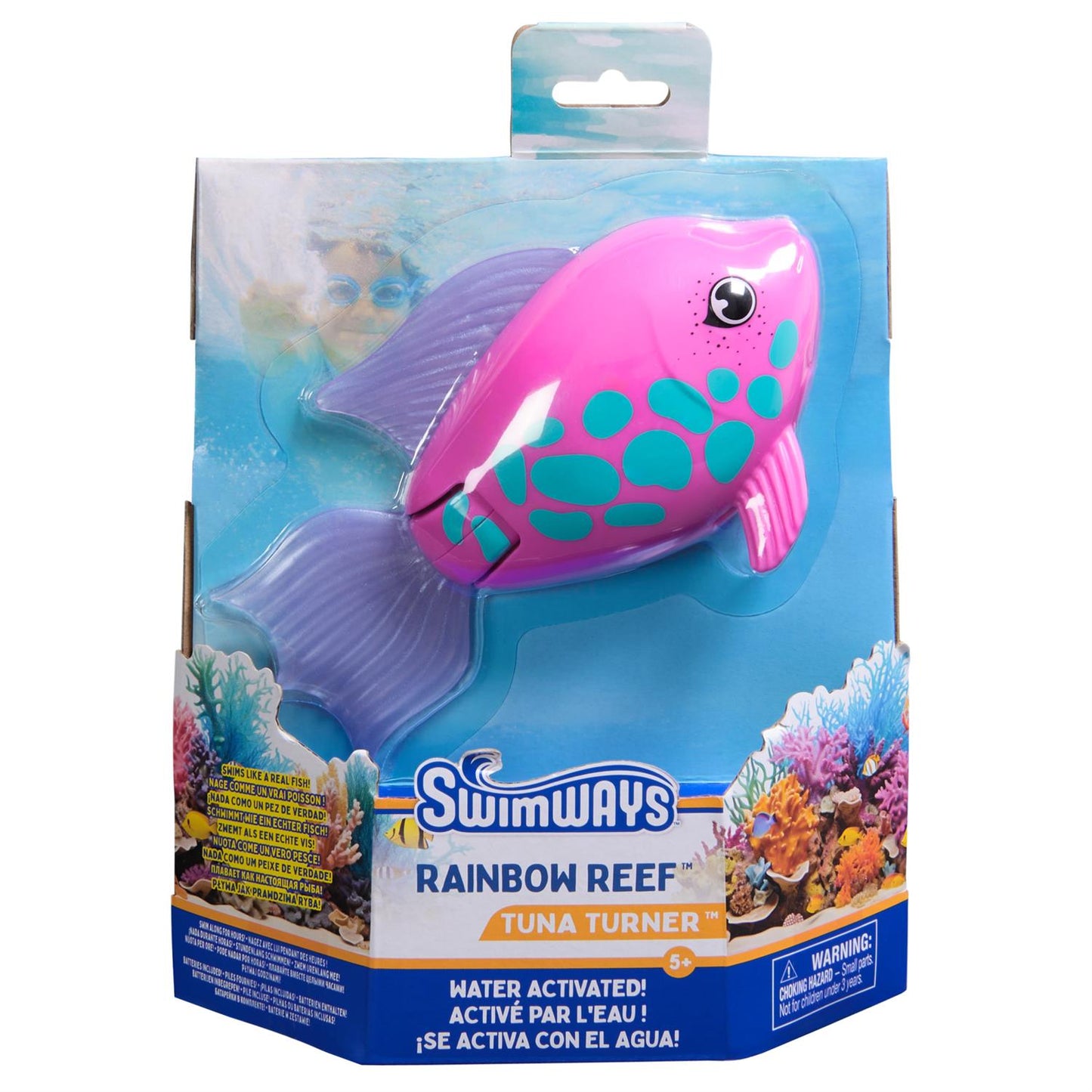 Water Toy Rainbow Reef Fish Assorted (Sold Individually)