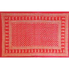 Tapestry Single Size Sanganeer Dabu Red