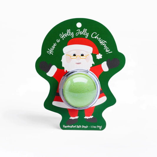 Clamshell Bath Bomb - Christmas Santa