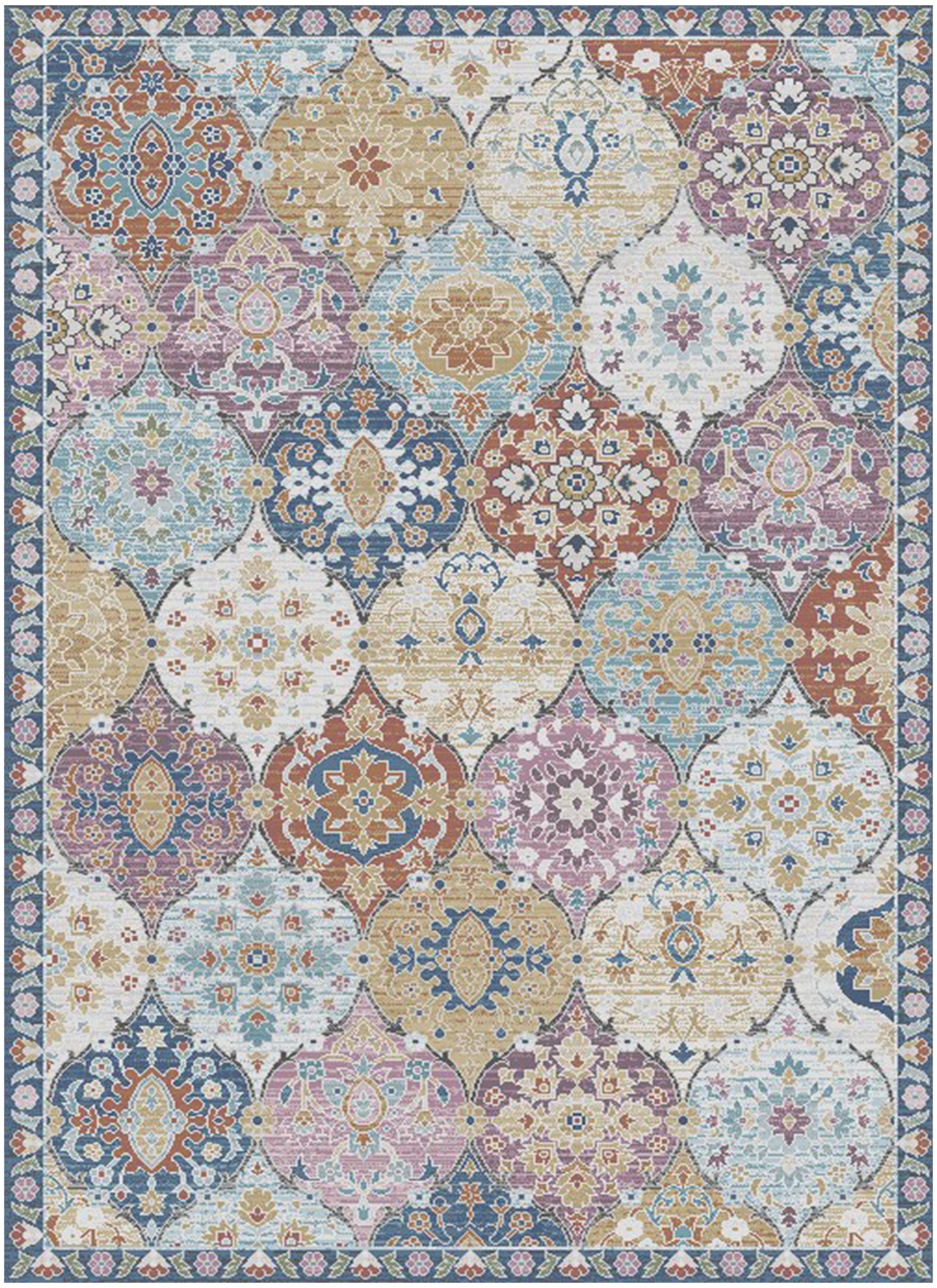 Monaco Rosanna Rug Multi 7'10"x9'10"