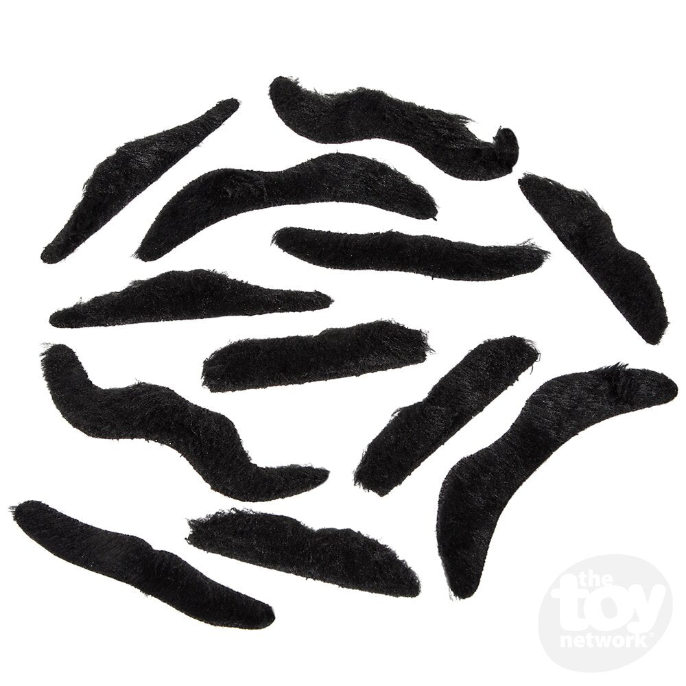 Mustache Party Set of 12 - Each 2.5"-3.5"