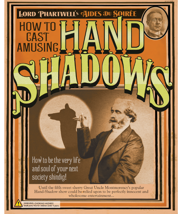 Lord Phartwell Hand Shadow Puppet Cards