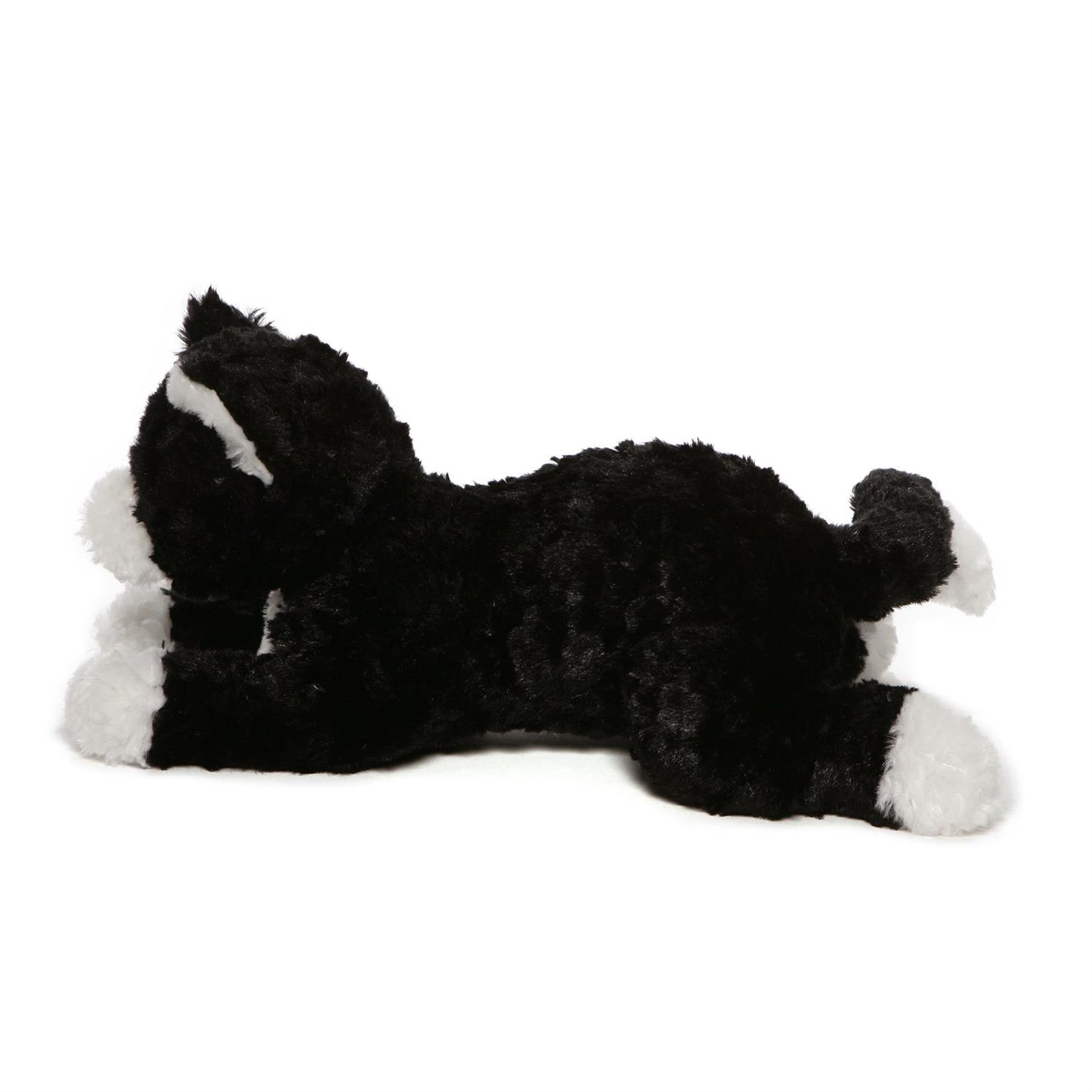 Plush Cat & Dog Collection Dog Tuxedo Cat Sebastian Black & White 14"
