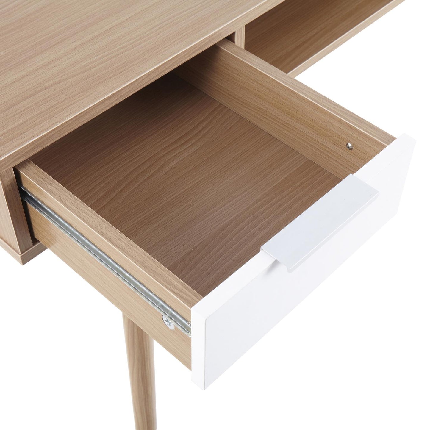 Pebble Contemporary Double Desk