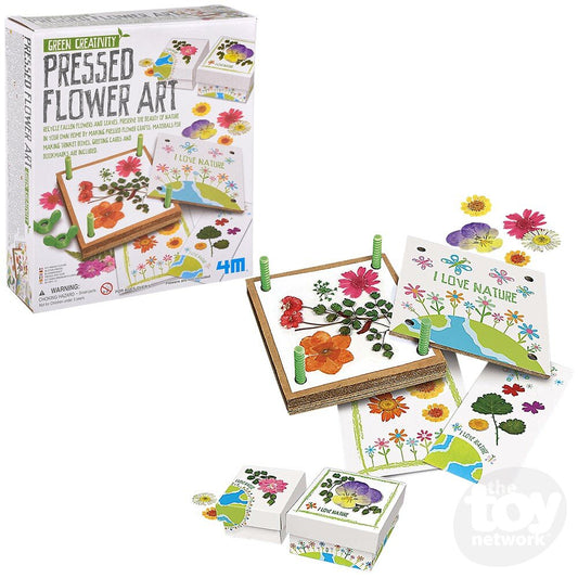 4M Green Creativity Kit Pressed Flower Art