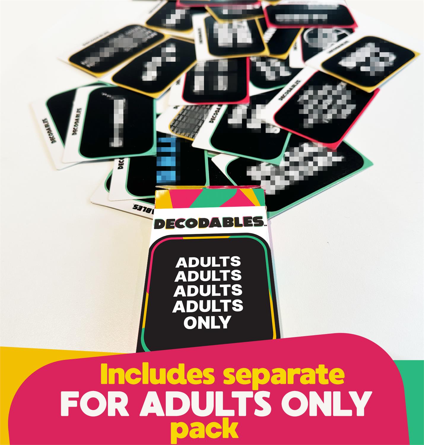 Game Decodables Adult Party Game