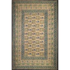 Tapestry Single Size Elephant Batik Green