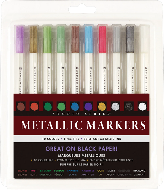 Art Center Markers Metallic 10 Colors