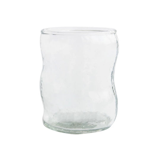 7 oz Recycled Organic Shaped Drinking Glass