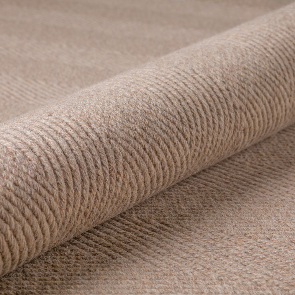 Monaco Herringbone Wool Rug Putty 3'6"X5'6"