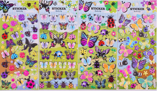 Stickers Puffy Butterfly