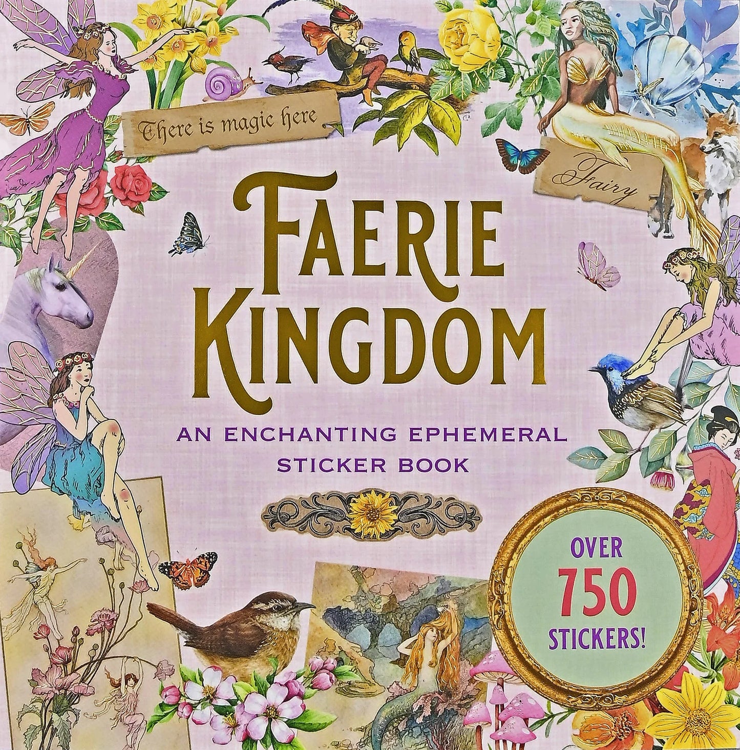 Sticker Book Faerie Kingdom