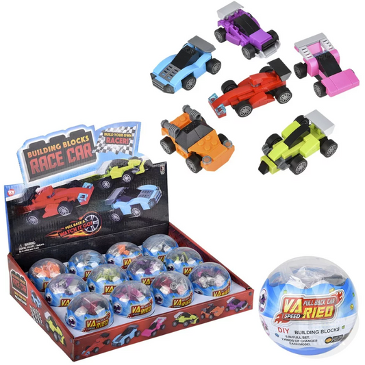 Building Block Egg Kit Race Car (Sold Individually)