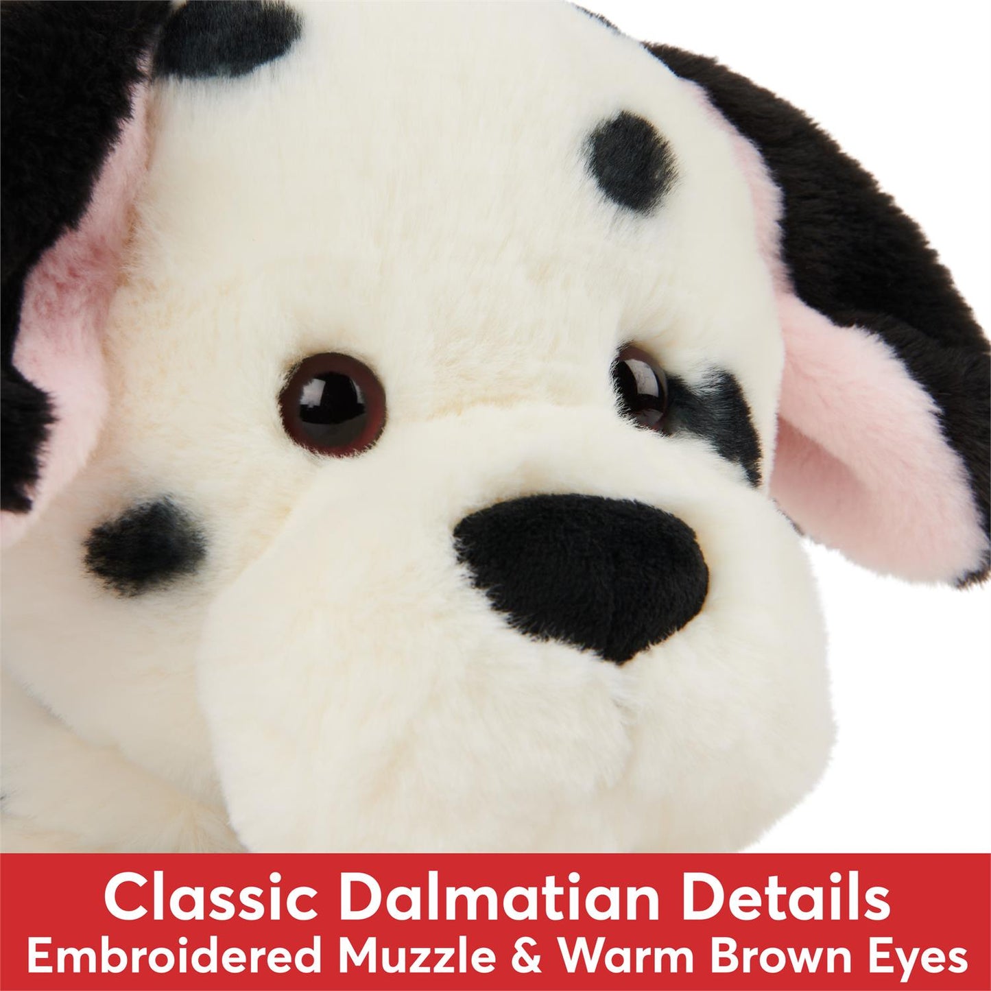 Plush Cat & Dog Collection Dalmation Checkers 14"