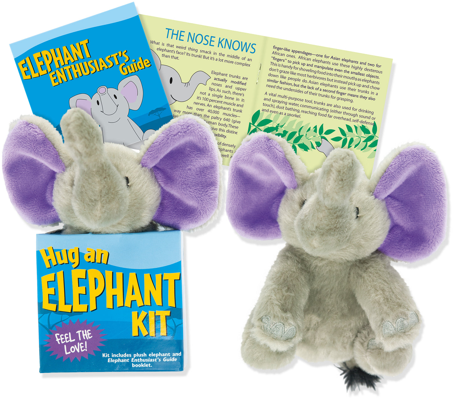 Petites Plush Kit Hug An Elephant