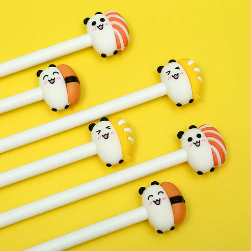 Gel Pen Sushi Panda Animals (Sold Individually)